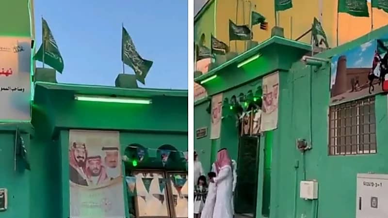 مواطن يروي قصة بيته الأخضر وعلاقته باليوم الوطني للمملكة..فيديو