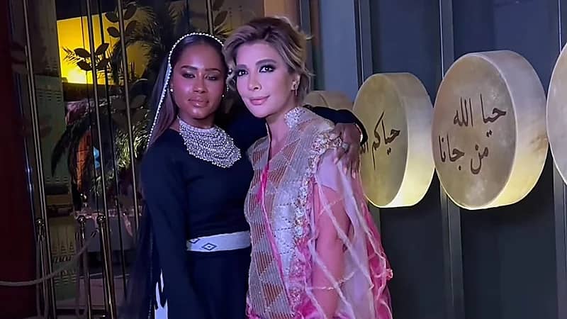 داليا مبارك وأصالة تتألقان في حفل أسبوع المناخ بالرياض..صور