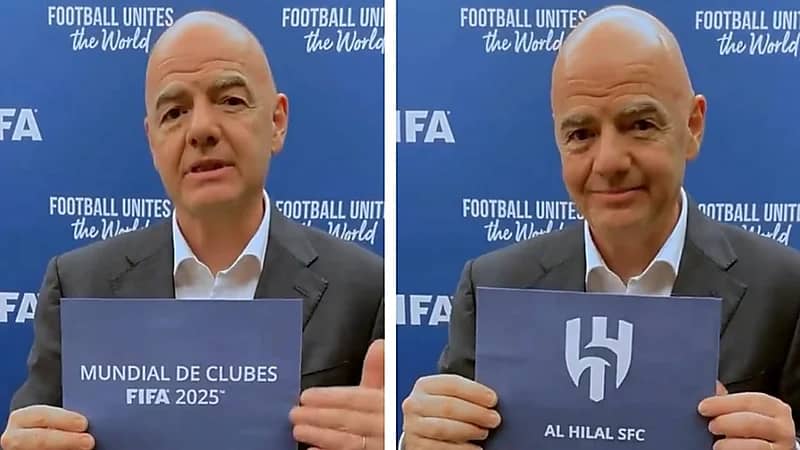 رئيس “الفيفا” يهنئ الهلال على مشاركته في كأس العالم للأندية 2025 .. فيديو