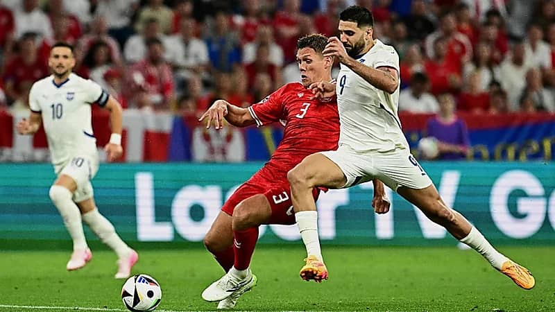 صربيا تودع اليورو وإنجلترا تتعادل سلبيًا مع سلوفينيا