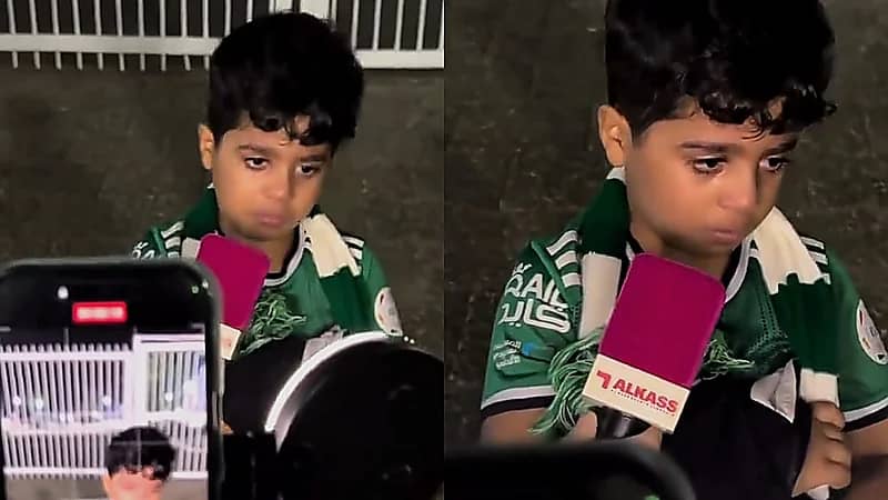 بكاء طفل أهلاوي بعد الخسارة أمام الهلال .. فيديو