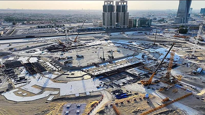 أحدث لقطات لمشروع ملعب أرامكو في حاضرة الدمام .. صور