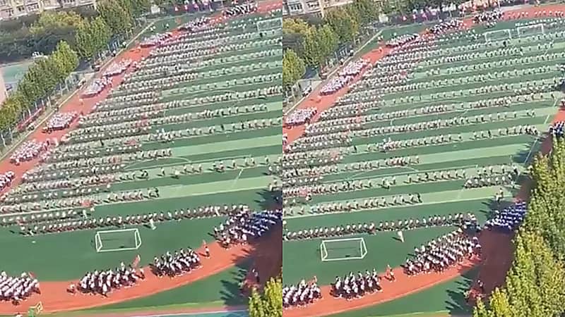 ‎الصين تتضمن ممارسة النشاطات الرياضية لساعتين يوميًا لطلاب المدارس .. فيديو