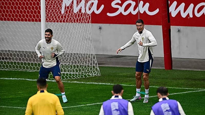 رونالدو: لا اعلم كيف يمكن الفوز على إسبانيا .. فيديو