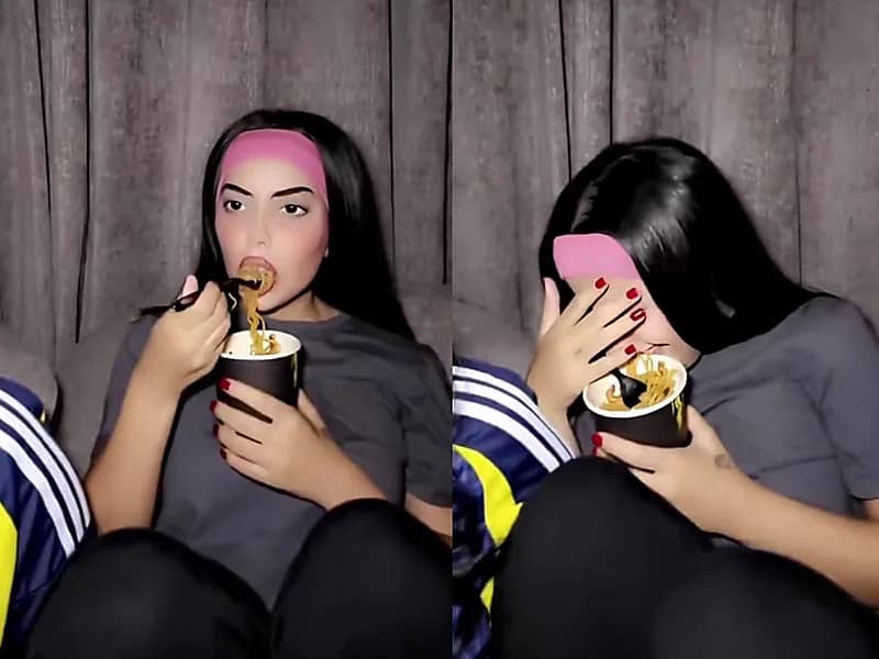 فيديو طريف يرصد ردة فعل ريما العنزي أثناء مشاهدتها فيلم رعب