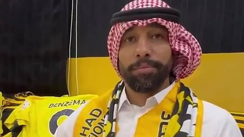 رسالة فهد العنزي لظهيري الاتحاد مهند الشنقيطي وفواز الصقور..فيديو