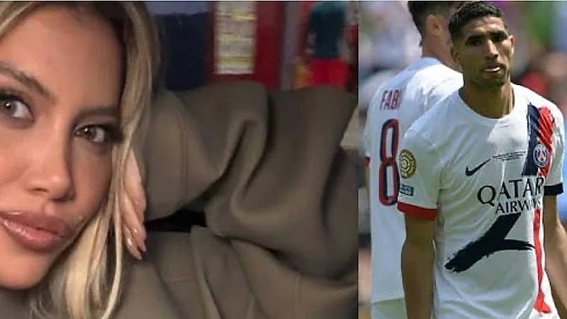 واندا نارا تثير التكهنات حول علاقتها بأشرف حكيمي