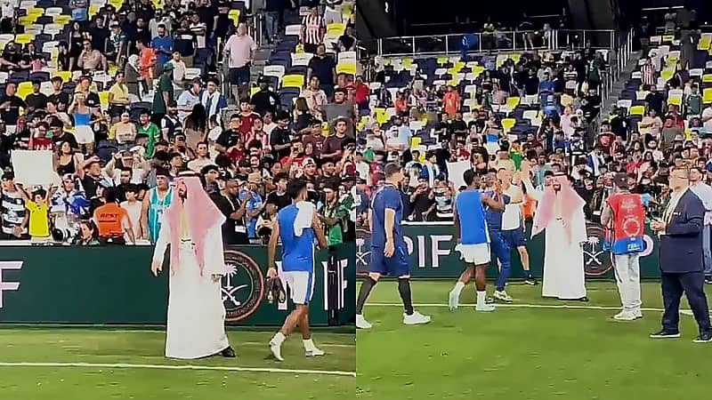 بن نافل في قلب الاحتفال بعد تأهل الهلال التاريخي لدور الـ 16  ..  فيديو