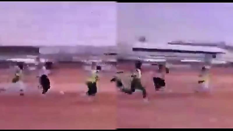 مقطع نادر لدوري الحواري بالرياض