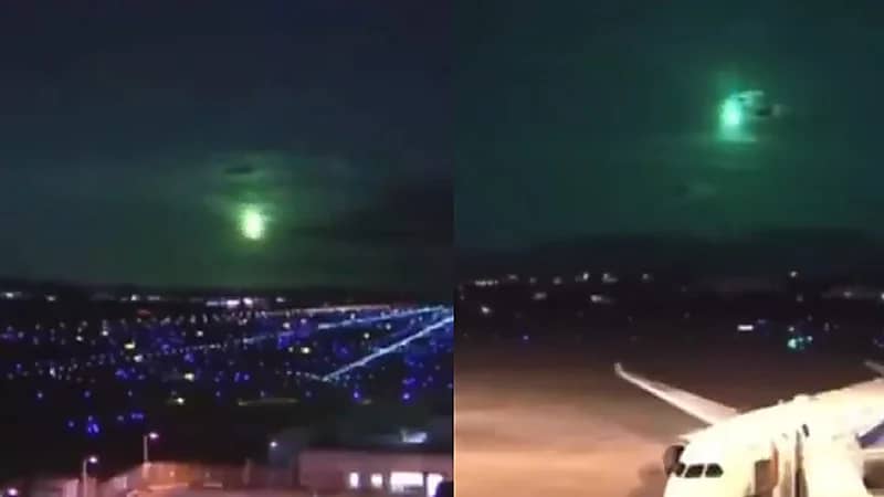 كرة نارية تخترق سماء اليابان .. فيديو
