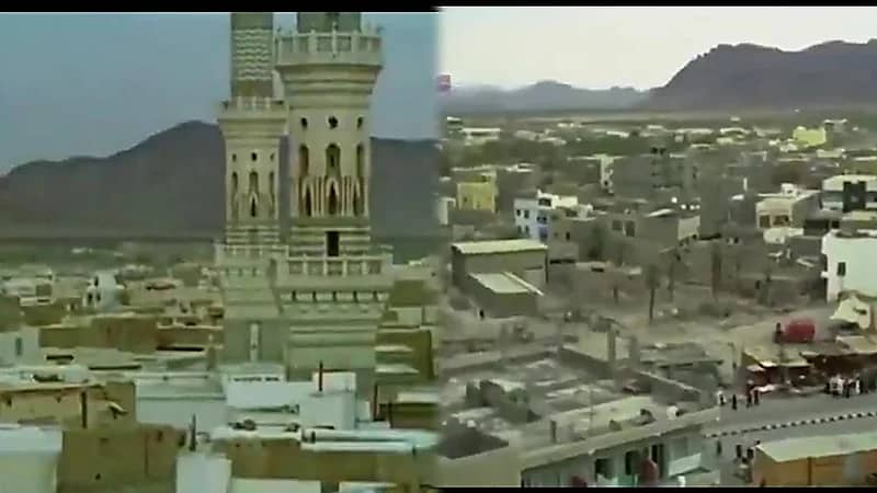 مشاهد نادرة من المدينة المنورة قبل 60 عام.. فيديو
