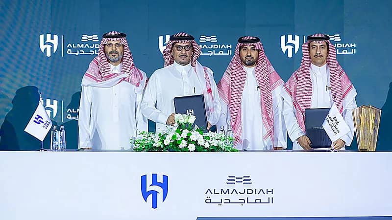 الماجدية راعٍ رسمي لتدريبات الهلال