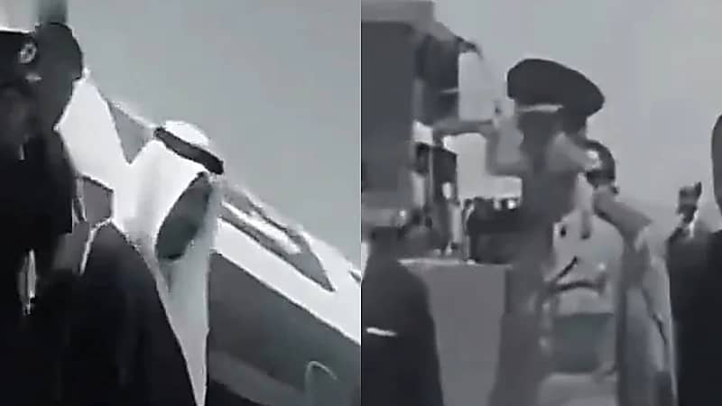 مقطع نادر لزيارة الأمير سلطان للقاهرة قبل 56 عامًا .. فيديو