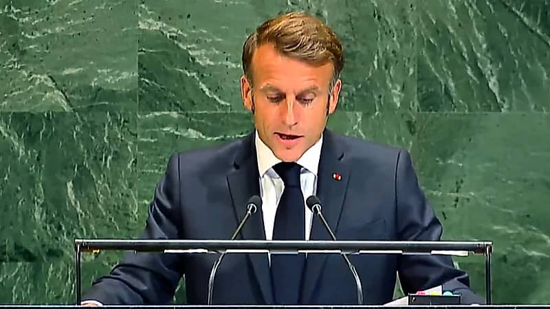 ماكرون: أطلقنا ديناميكية سلام جديدة تلبي تطلعات الجميع  ..  فيديو
