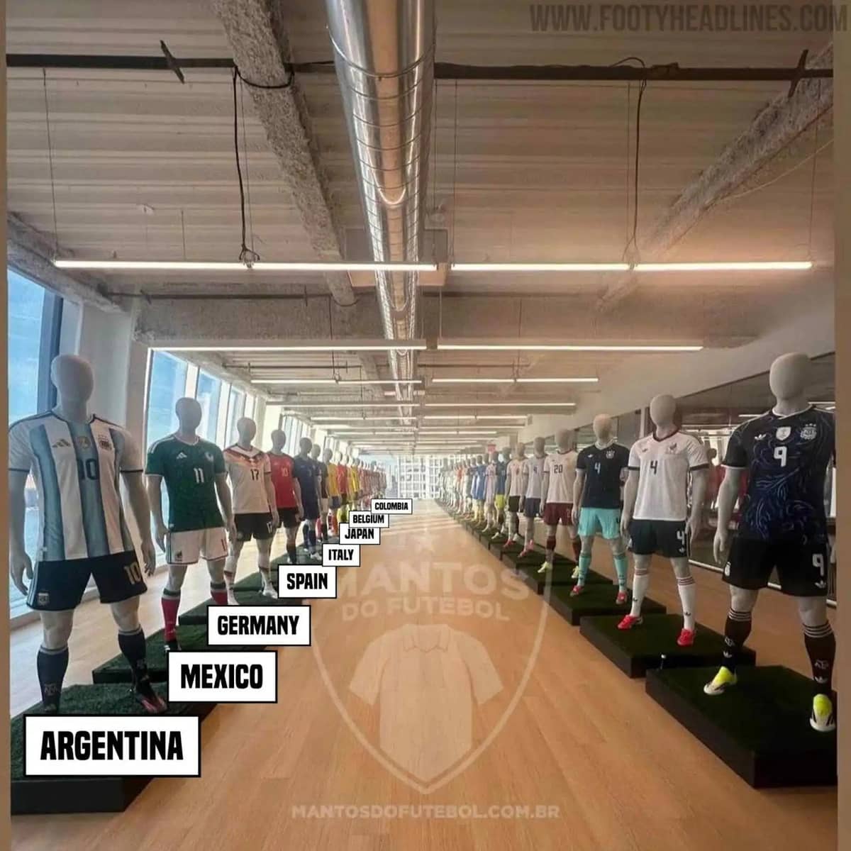 ديل بييرو يسرب تصاميم قمصان المنتخبات قبل مونديال 2026 .. صور