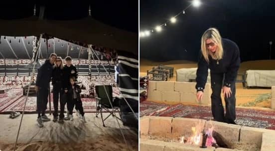 إنزاغي يستمتع بإجازته في البر برفقة عائلته.. فيديو