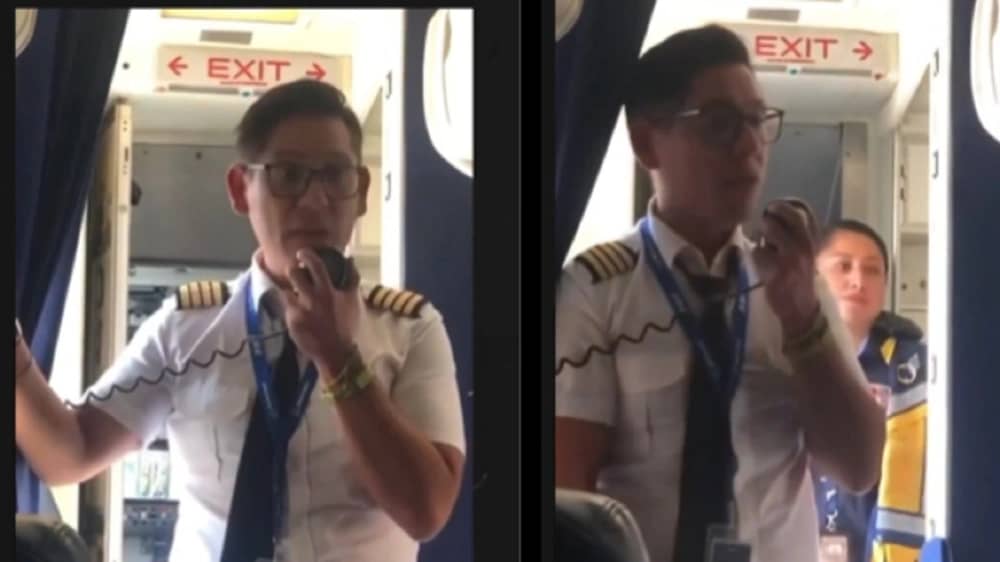 طيار يرفض الإقلاع ويلغي الرحلة بسبب تأخر راتبه.. فيديو