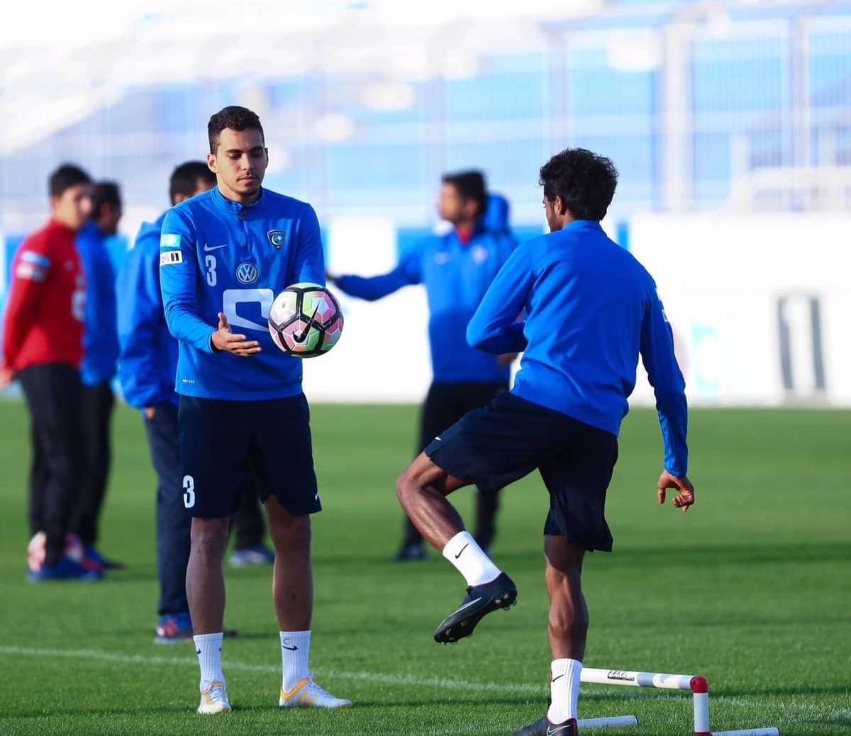الهلال يواصل استعداداته لمواجهة الوحدة