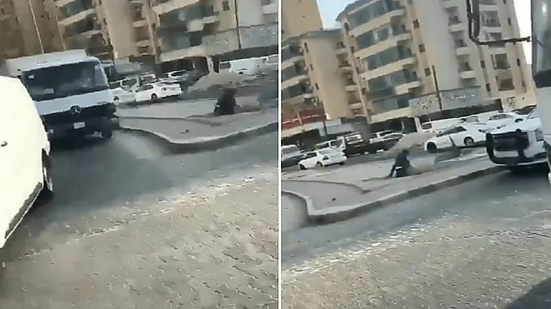 " زميل " الشرطي المقتول في الكويت اختبئ داخل الدورية