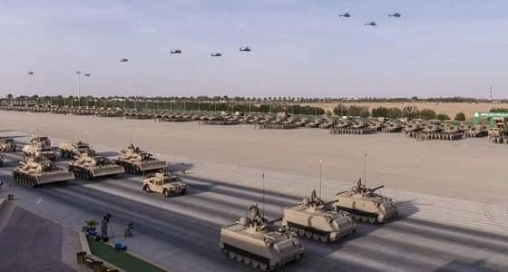 قبل ختام تمرين درع الخليج بساعات.. فيديو عن " رجال سلمان "