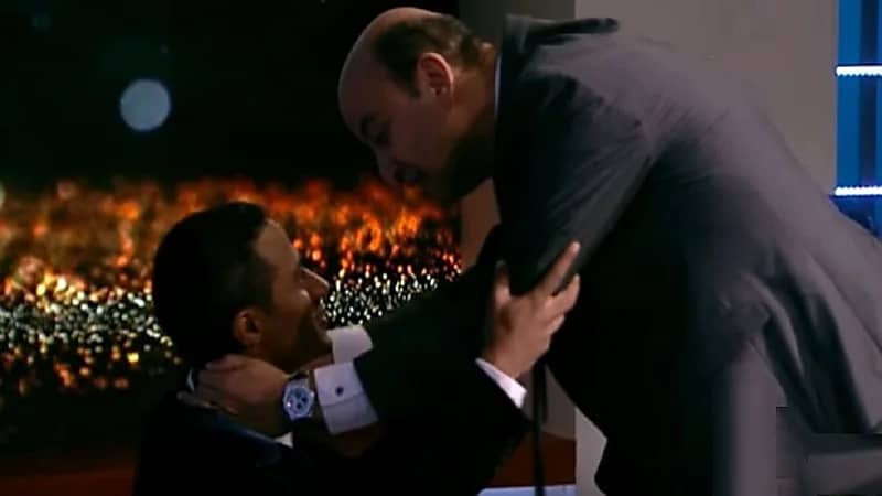 شاهد.. عمرو أديب يقاضي محمد رمضان: "لو مش متربي أنا هربيك"