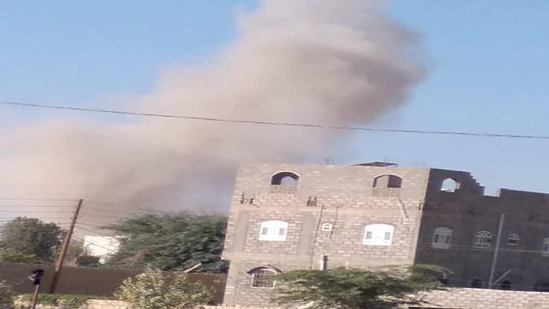 سقوط صاروخ باليستي حوثي على مأرب