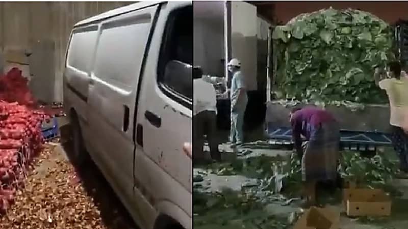 بالفيديو.. "أمانة الرياض" تضبط كميات ضخمة من الخضراوات مجهولة المصدر