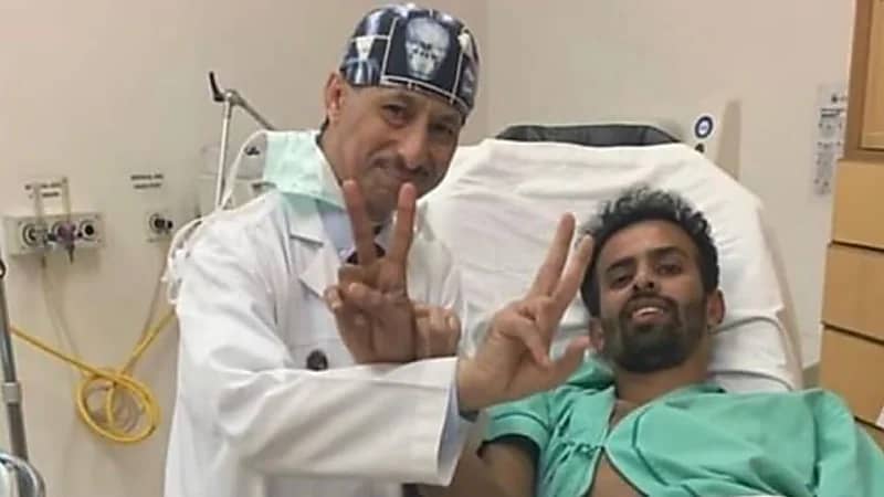 المواطن المصاب إثر سقوطه بحفرة في تايلاند يستكمل علاجه بالمملكة