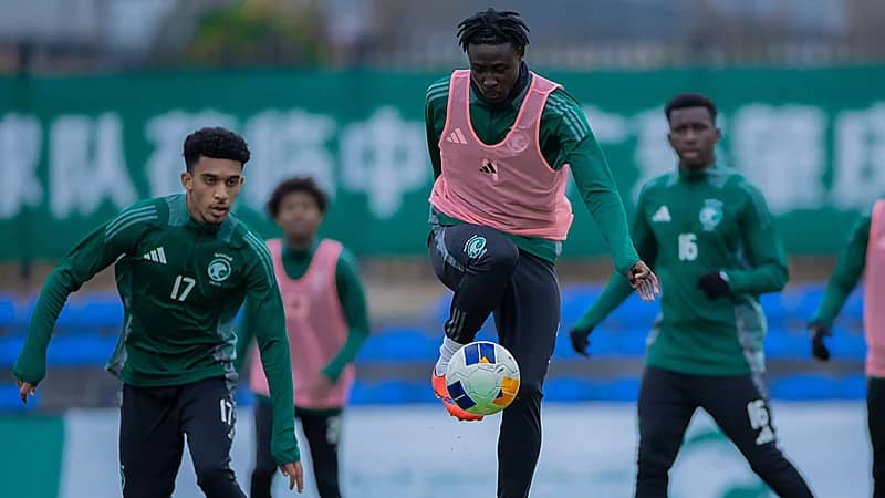 الأخضر تحت 20 يواصل استعداده لمواجهة الصين