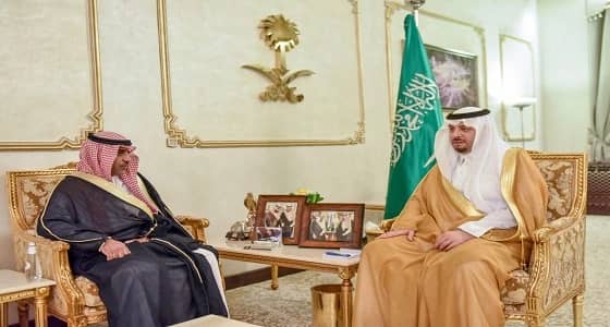 أمير الشمالية يستقبل مشرف مركز تلفزيون عرعر المكلف