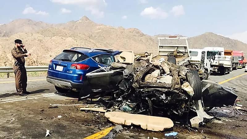 4.5 ألف وفاة نتيجة الحوادث المرورية في 2022