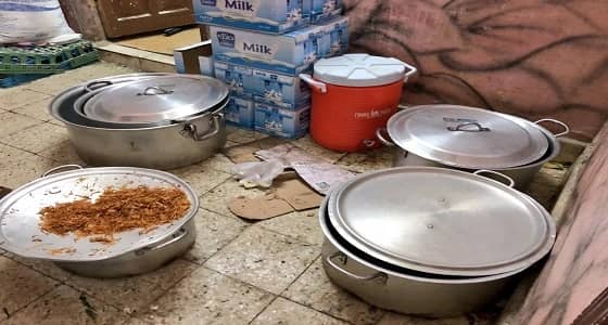 بالصور.. ضبط مطعم شعبي مخالف بالمدينة المنورة