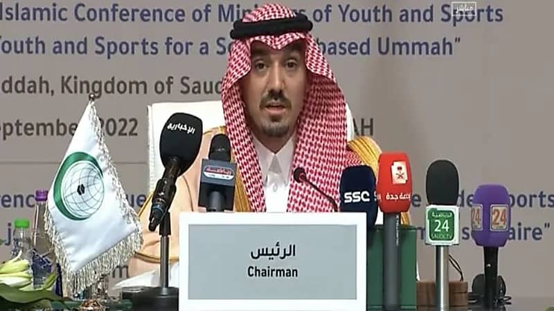 وزير الرياضة: ريادة المملكة تفرض علينا واجبًا في استنهاض طاقات شبابنا