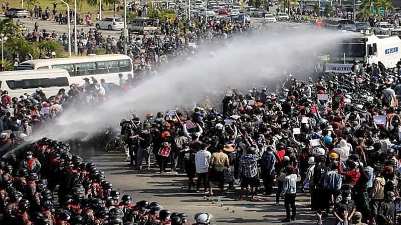 18 دولة أوروبية تدين قتل المتظاهرين في ميانمار