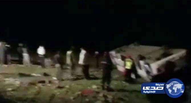 إنقلاب حافلة وسط المغرب يسفر عن تسعة قتلى و45 جريحا