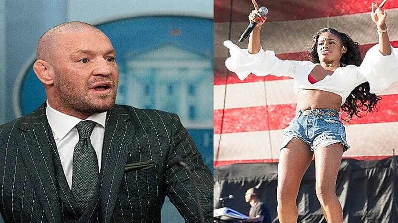 نجم UFC السابق متهم من مغنية راب شهيرة