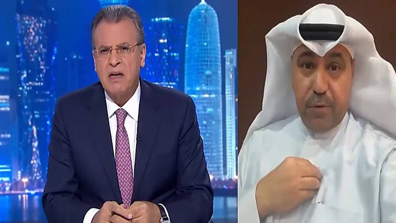 فيديو.. فهد الشليمي لجمال ريان: "مين اللي حرض على أراضي الفلسطينيين أنا ولا أبوك"