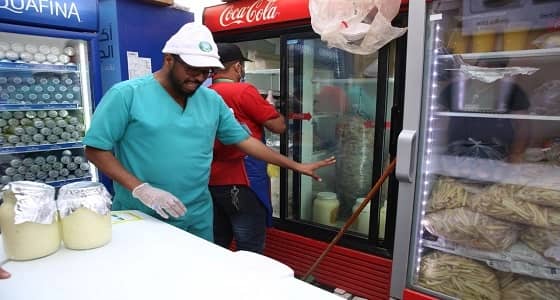 بالصور.. " البيئة " توجه بتكثيف الرقابة الصحية في المهرجان الوطني للتراث