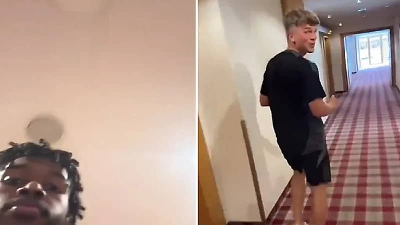 عبدالله عبده يمازح دامس: ما عاد يقول ها .. فيديو