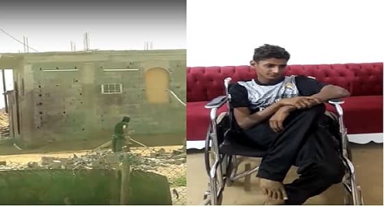 تطورات جديدة بشأن مقطع شاب معاق عنفه والده بقسوة