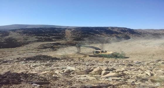 إزالة تعديات على أكثر من 180 الف م2 بأبها