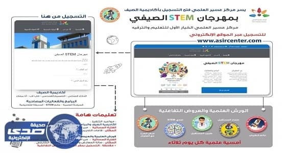 ⁠⁠⁠مهرجان صيفي للعلوم والتقنية بتعليم عسير