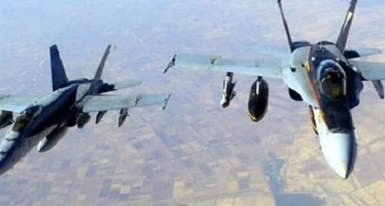 مقاتلات التحالف تدمر تعزيزات حوثية غربي تعز