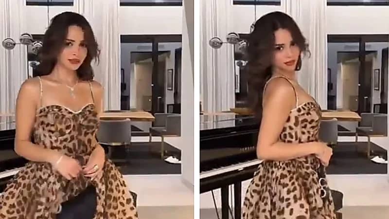 رهف القحطاني تشعل مواقع التواصل بإطلالة أنثوية جريئة.. فيديو