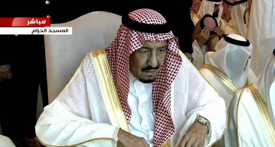 خادم الحرمين وسمو ولي العهد يؤديان صلاة عيد الفطر بالمسجد الحرام