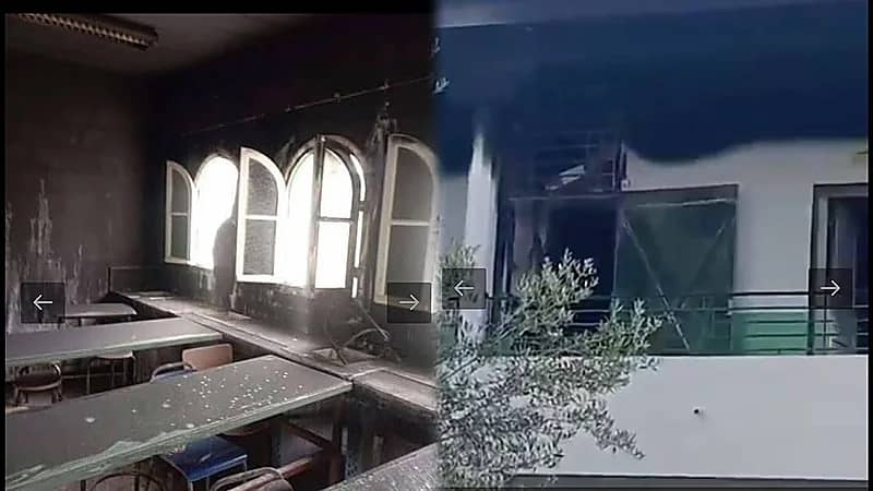 تلميذ يشعل النار في مدرسته لتجاهل طلباته