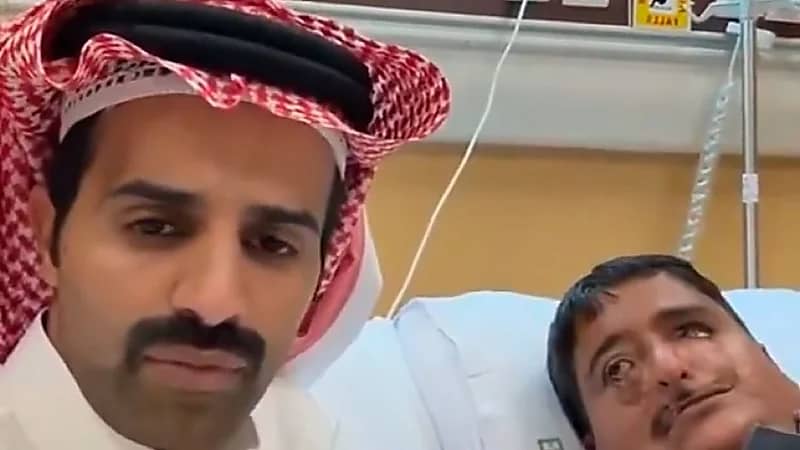 سعود القحطاني يزور العميري ويوجه رسالة للمخلفين بالوعود: خافوا ربكم.. فيديو