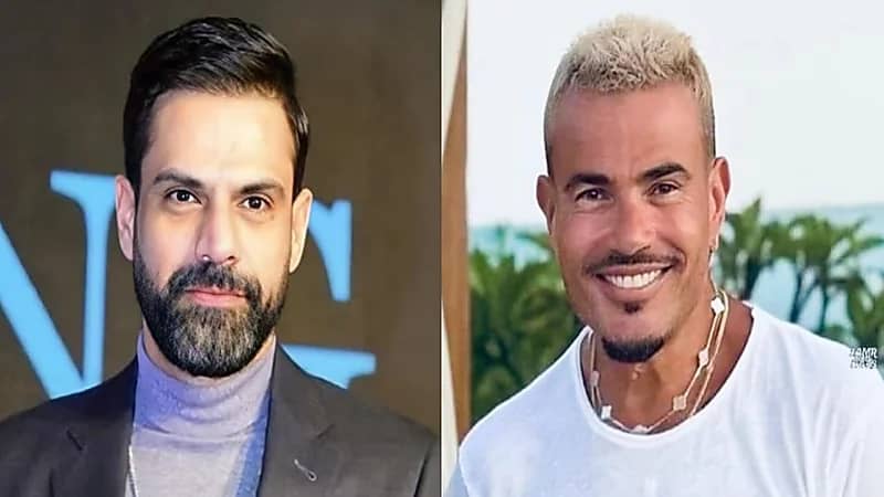 حقيقة خلاف عمرو دياب مع أمير طعيمة.. فيديو