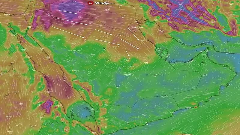 "المسند": تساقط الثلوج على جبال الظهر وعلقان