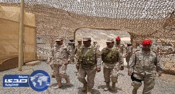 بالصور.. رئيس الجهاز العسكري بالحرس الوطني يتفقد القوات المرابطة بالحد الجنوبي في نجران
